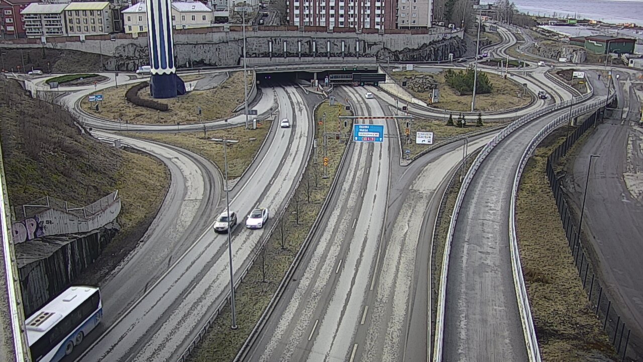 Weather Camera Image Road 12 Tampere, Rauhaniemi, Tampere, Pirkanmaa