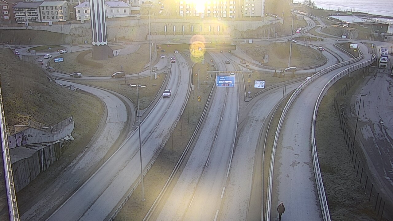 Weather Camera Image Road 12 Tampere, Rauhaniemi, Tampere, Pirkanmaa