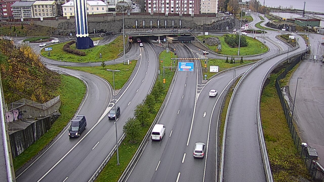 Weather Camera Image Väg 12 Tammerfors, Rauhaniemi, Tampere, Pirkanmaa