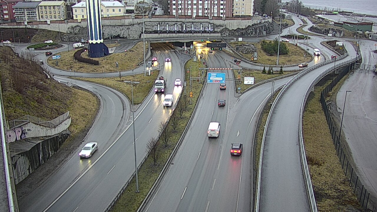Weather Camera Image Road 12 Tampere, Rauhaniemi, Tampere, Pirkanmaa