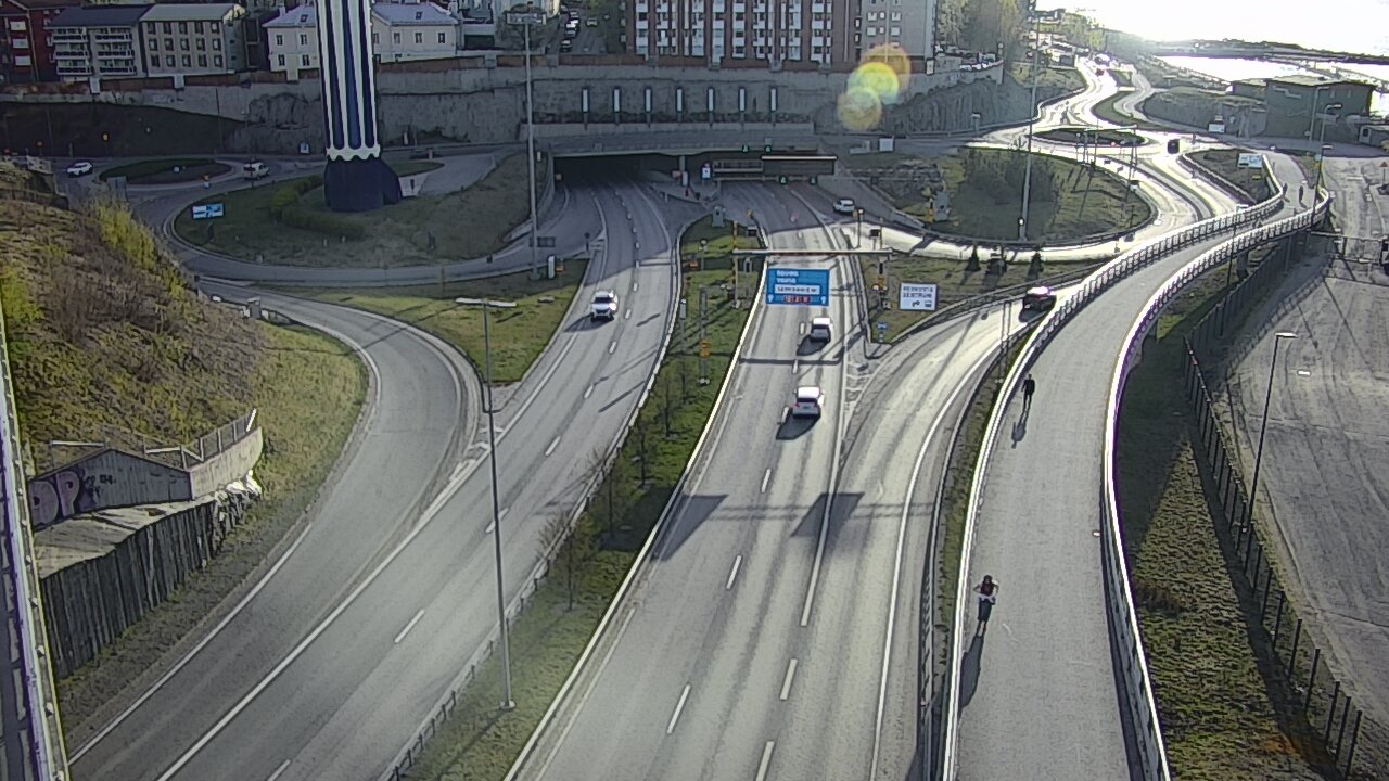 Weather Camera Image Väg 12 Tammerfors, Rauhaniemi, Tampere, Pirkanmaa