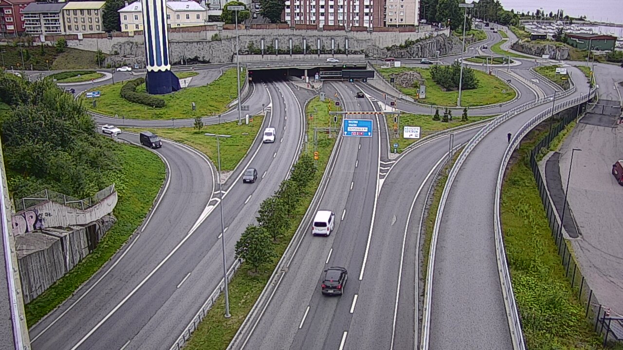 Weather Camera Image Väg 12 Tammerfors, Rauhaniemi, Tampere, Pirkanmaa