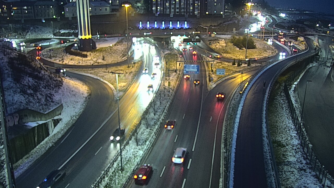 Weather Camera Image Road 12 Tampere, Rauhaniemi, Tampere, Pirkanmaa