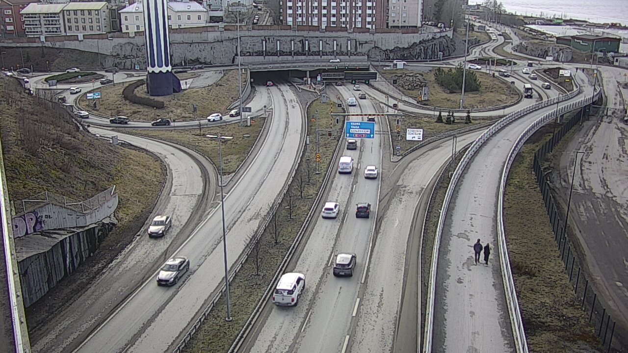 Weather Camera Image Road 12 Tampere, Rauhaniemi, Tampere, Pirkanmaa