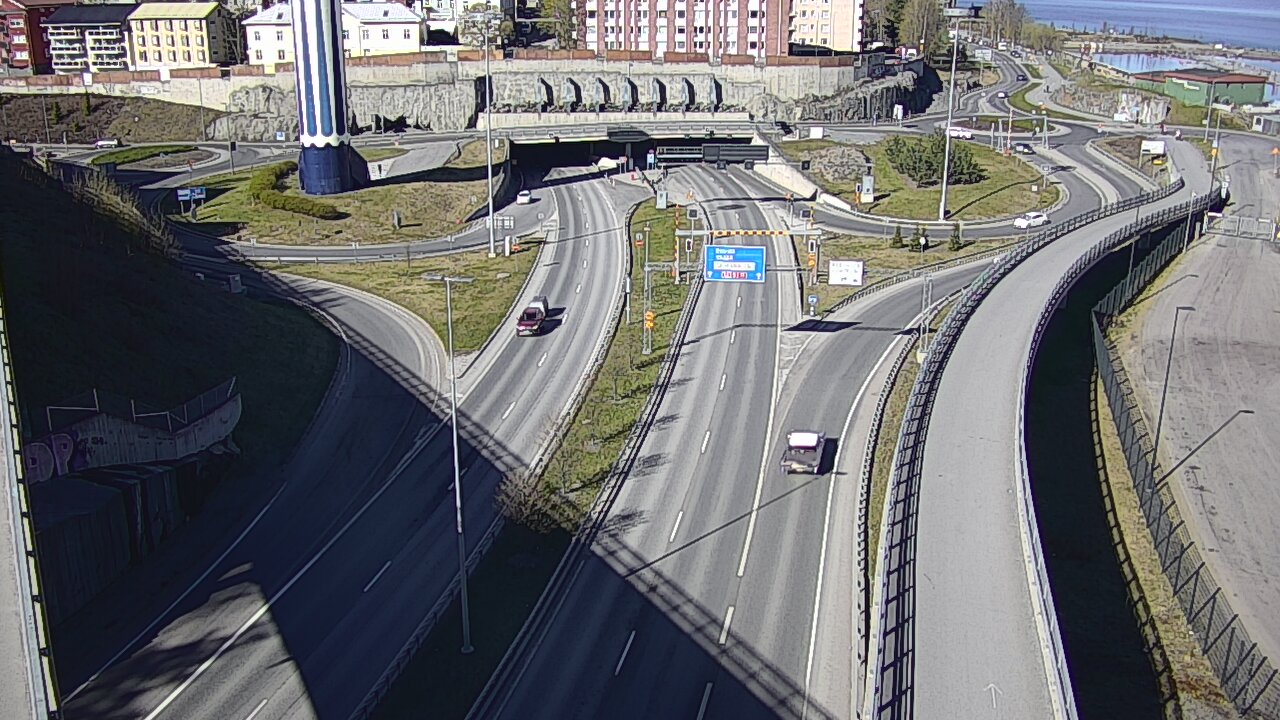 Weather Camera Image Väg 12 Tammerfors, Rauhaniemi, Tampere, Pirkanmaa