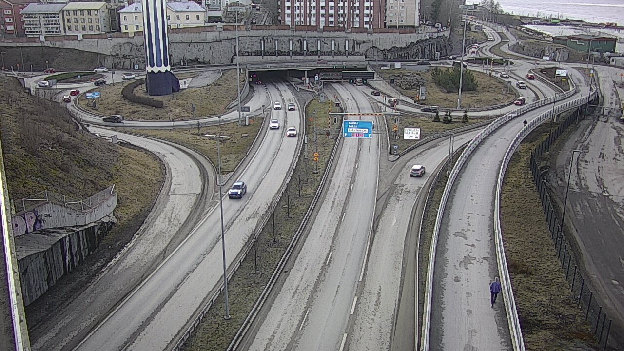 Weather Camera Image Road 12 Tampere, Rauhaniemi, Tampere, Pirkanmaa