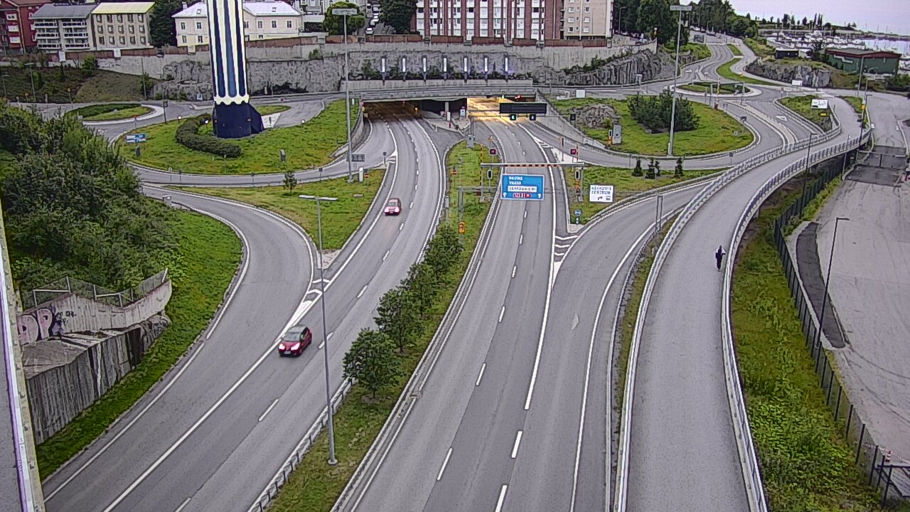 Weather Camera Image Road 12 Tampere, Rauhaniemi, Tampere, Pirkanmaa