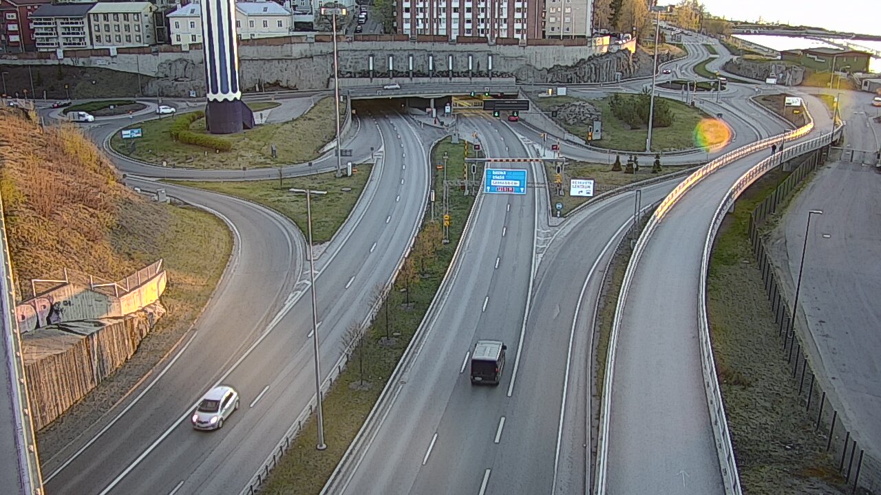 Weather Camera Image Väg 12 Tammerfors, Rauhaniemi, Tampere, Pirkanmaa