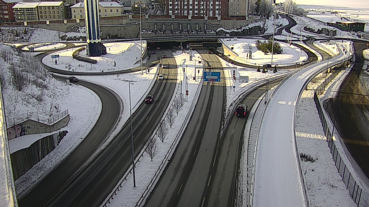 Weather Camera Image Road 12 Tampere, Rauhaniemi, Tampere, Pirkanmaa