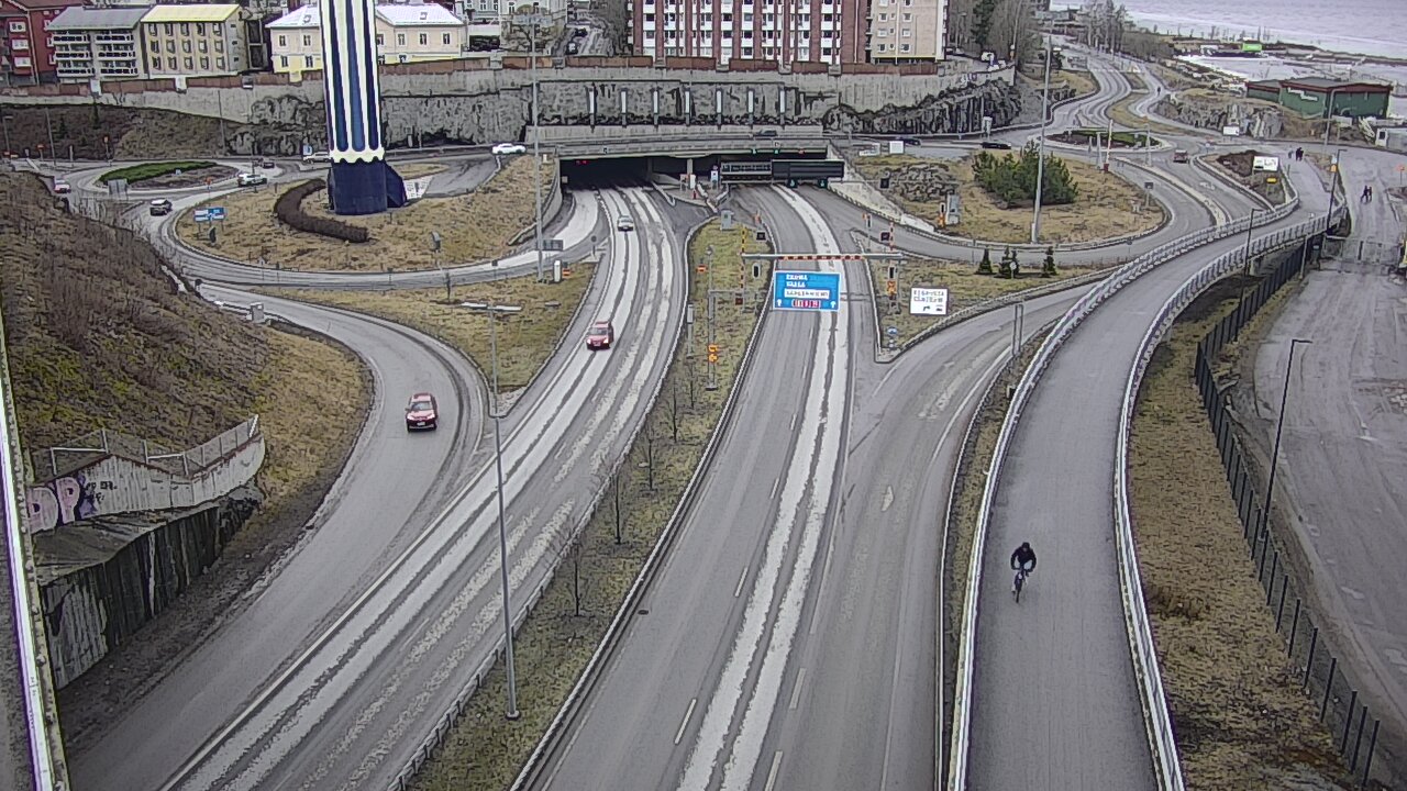 Weather Camera Image Road 12 Tampere, Rauhaniemi, Tampere, Pirkanmaa