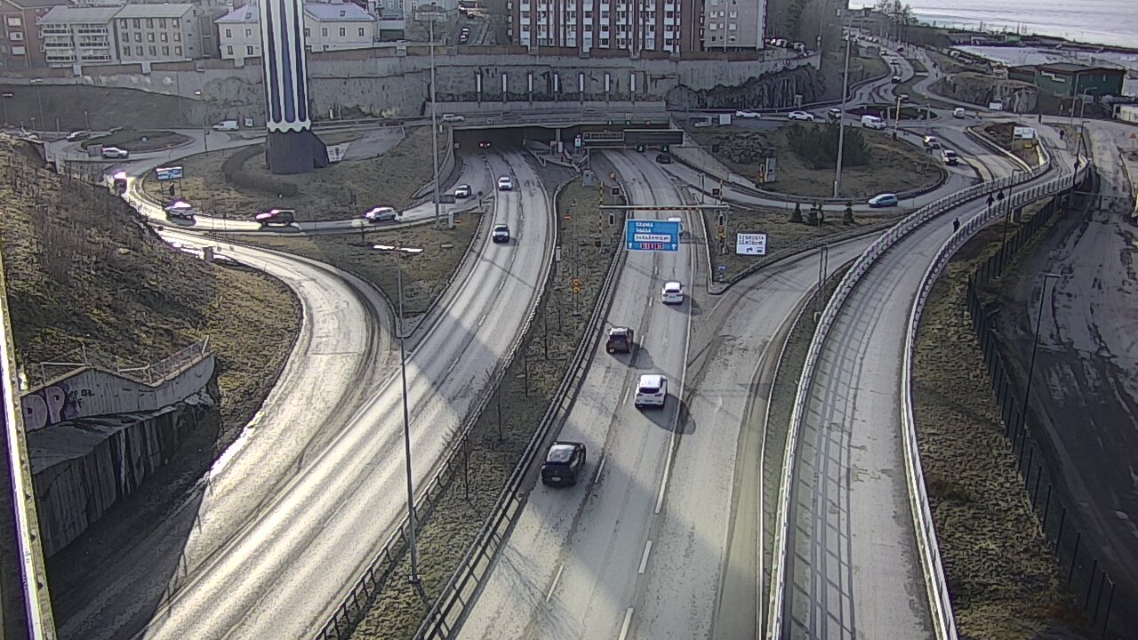 Weather Camera Image Road 12 Tampere, Rauhaniemi, Tampere, Pirkanmaa