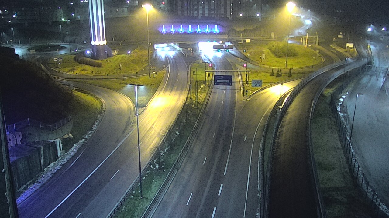 Weather Camera Image Road 12 Tampere, Rauhaniemi, Tampere, Pirkanmaa