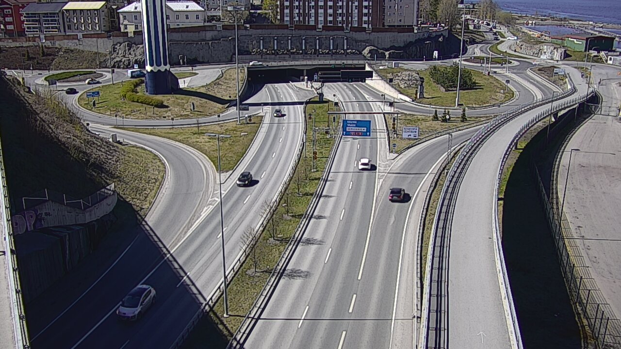 Weather Camera Image Väg 12 Tammerfors, Rauhaniemi, Tampere, Pirkanmaa