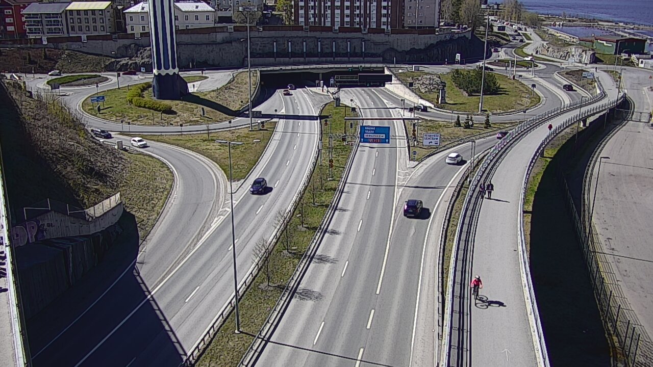 Weather Camera Image Väg 12 Tammerfors, Rauhaniemi, Tampere, Pirkanmaa