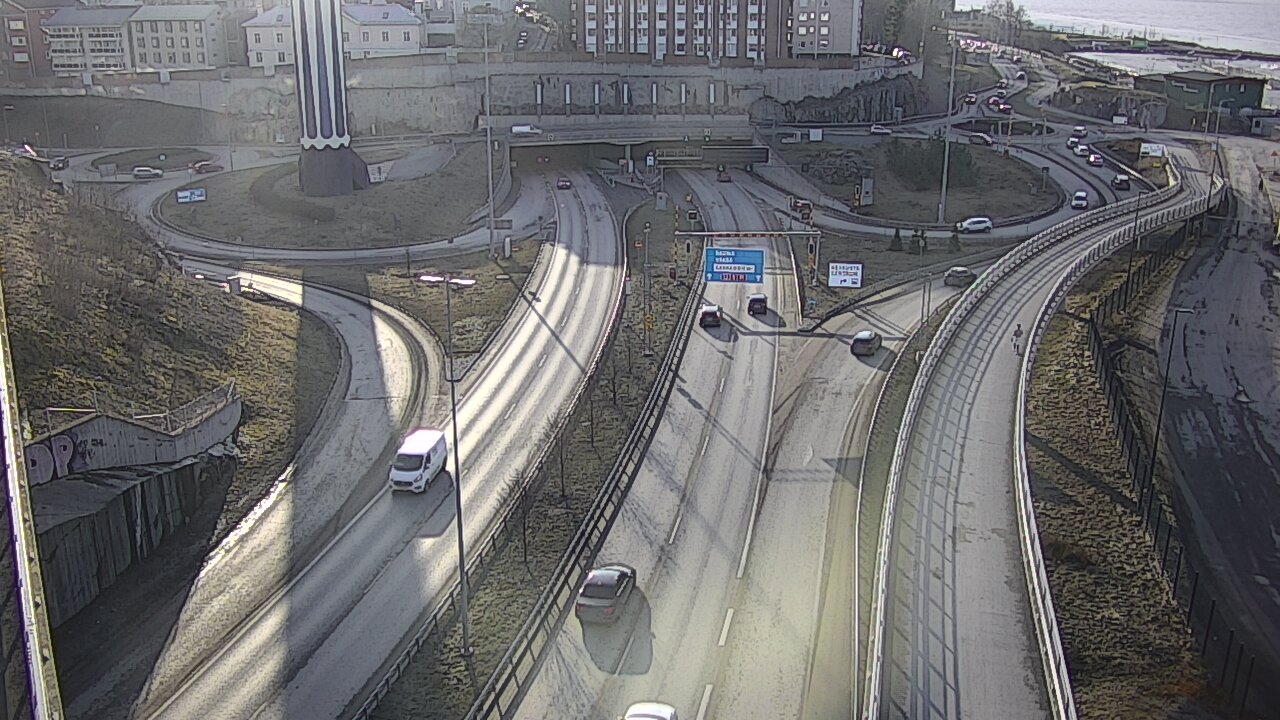 Weather Camera Image Road 12 Tampere, Rauhaniemi, Tampere, Pirkanmaa