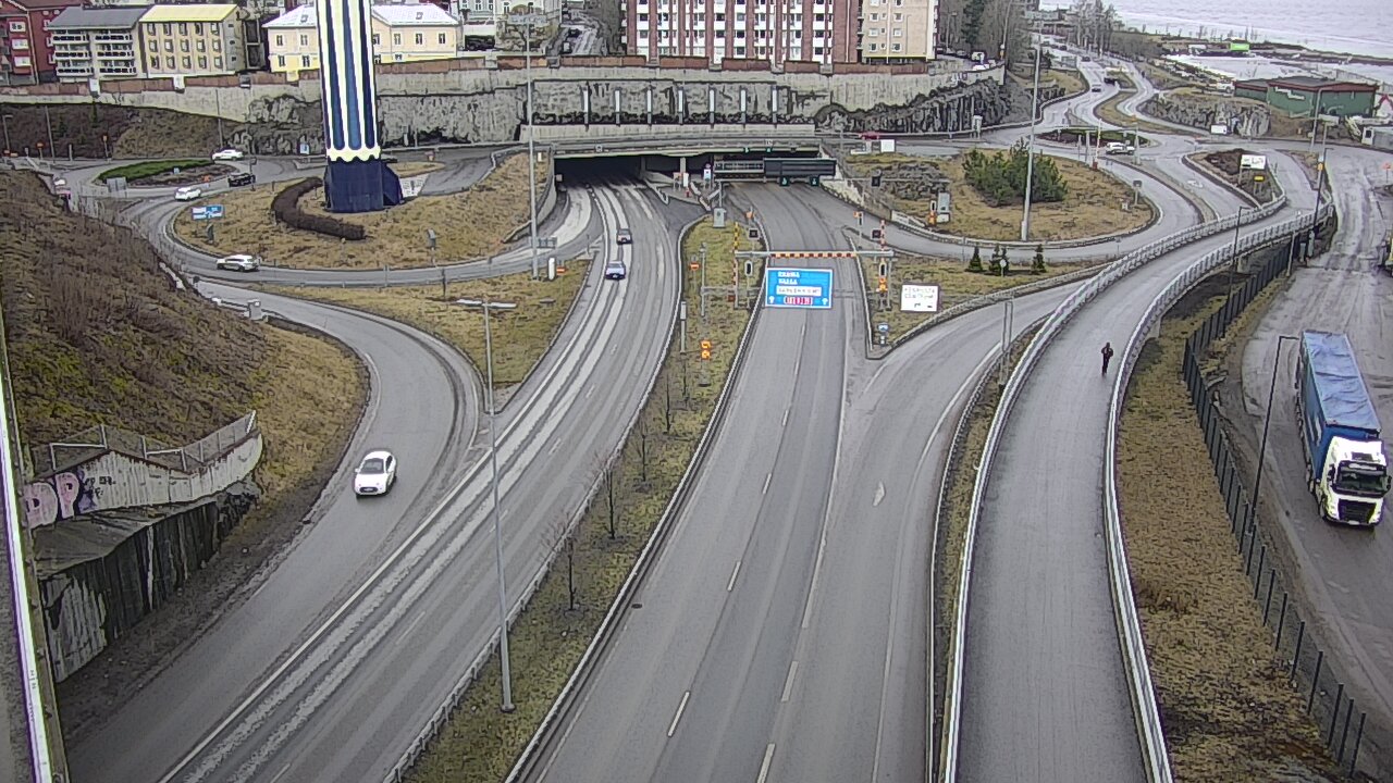 Weather Camera Image Road 12 Tampere, Rauhaniemi, Tampere, Pirkanmaa
