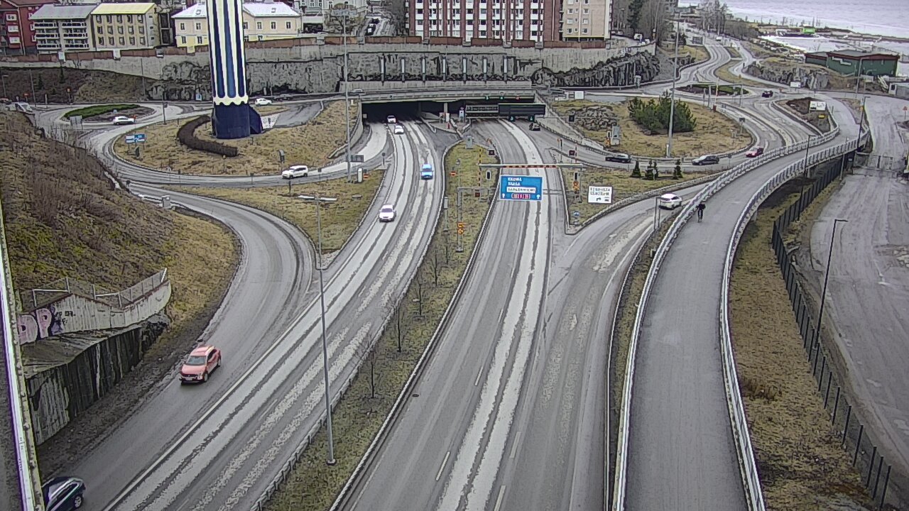 Weather Camera Image Road 12 Tampere, Rauhaniemi, Tampere, Pirkanmaa