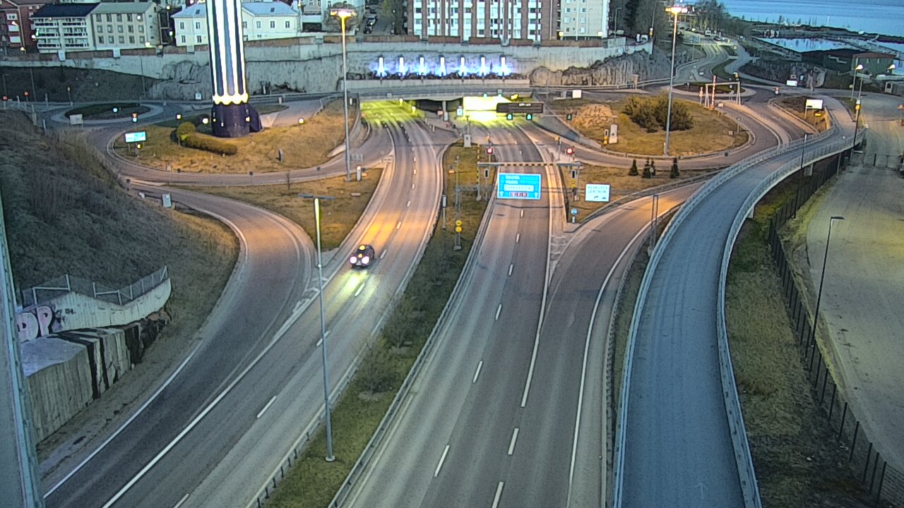 Weather Camera Image Väg 12 Tammerfors, Rauhaniemi, Tampere, Pirkanmaa