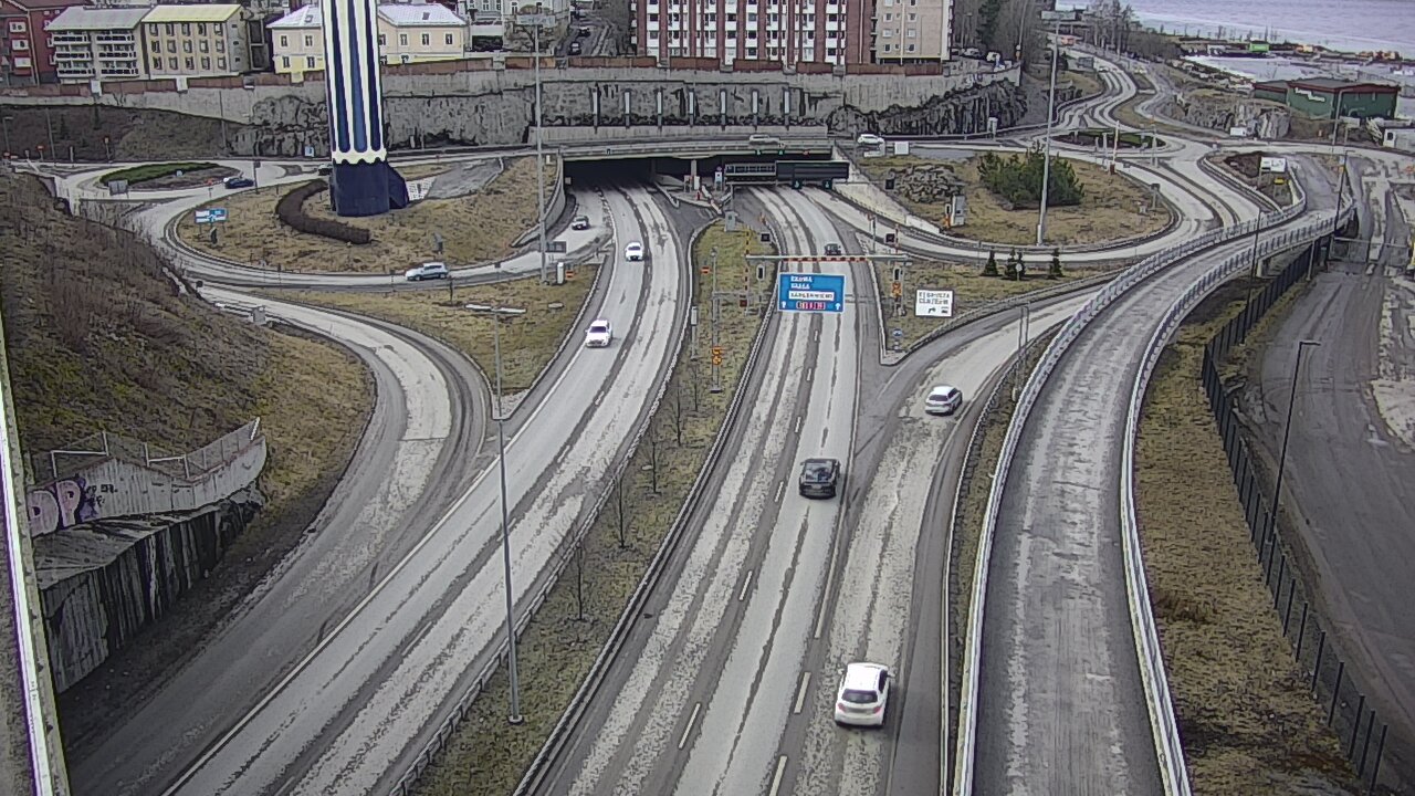 Weather Camera Image Road 12 Tampere, Rauhaniemi, Tampere, Pirkanmaa