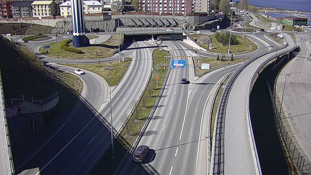 Weather Camera Image Väg 12 Tammerfors, Rauhaniemi, Tampere, Pirkanmaa