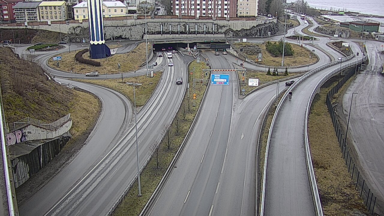 Weather Camera Image Road 12 Tampere, Rauhaniemi, Tampere, Pirkanmaa