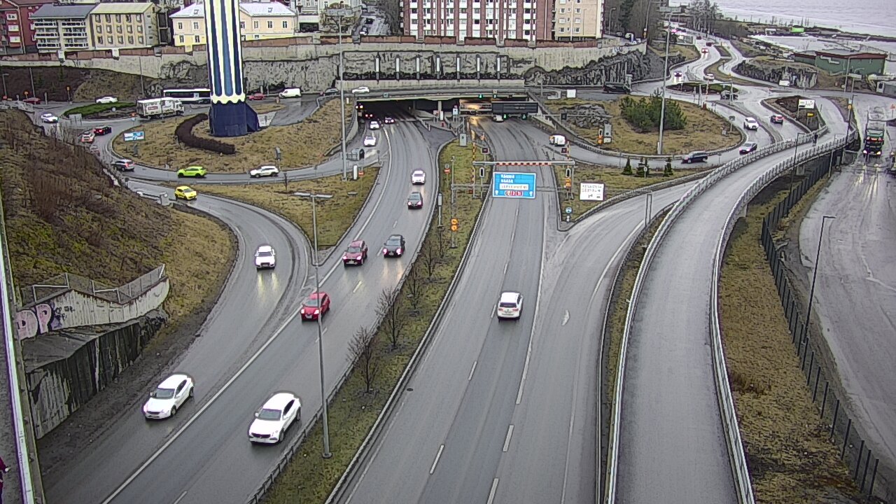 Weather Camera Image Road 12 Tampere, Rauhaniemi, Tampere, Pirkanmaa
