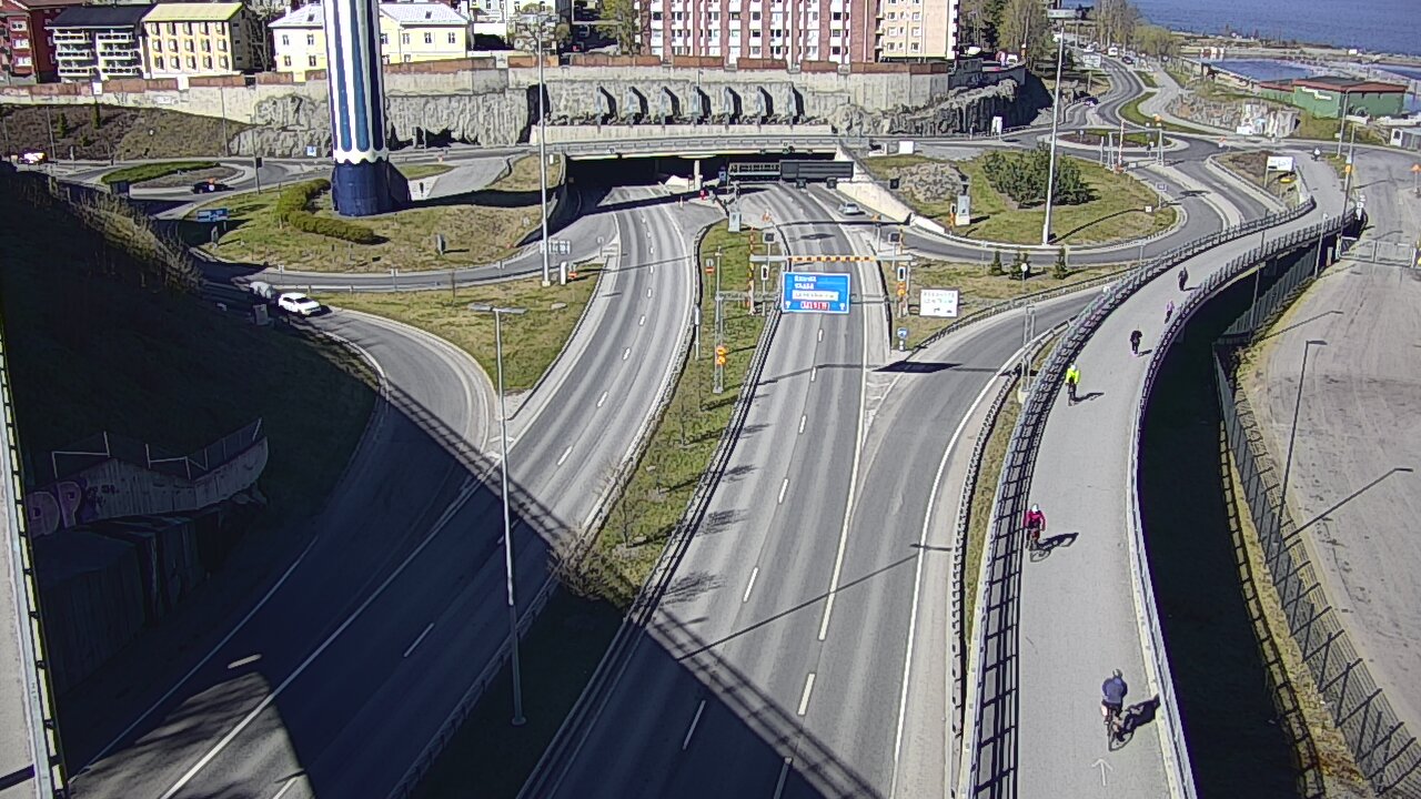 Weather Camera Image Väg 12 Tammerfors, Rauhaniemi, Tampere, Pirkanmaa