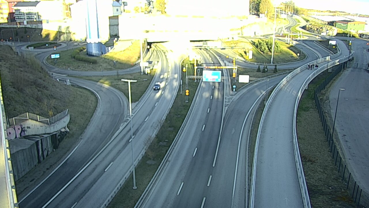 Weather Camera Image Väg 12 Tammerfors, Rauhaniemi, Tampere, Pirkanmaa