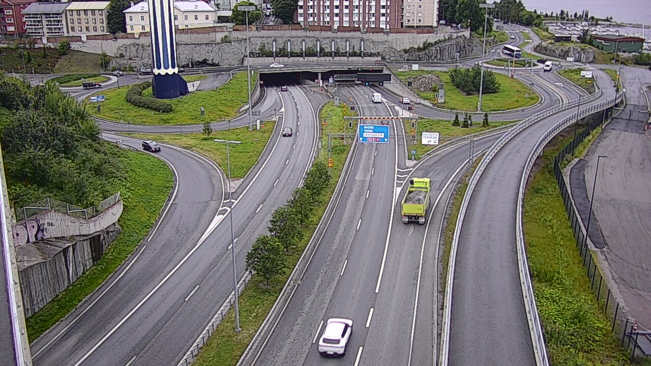 Weather Camera Image Väg 12 Tammerfors, Rauhaniemi, Tampere, Pirkanmaa