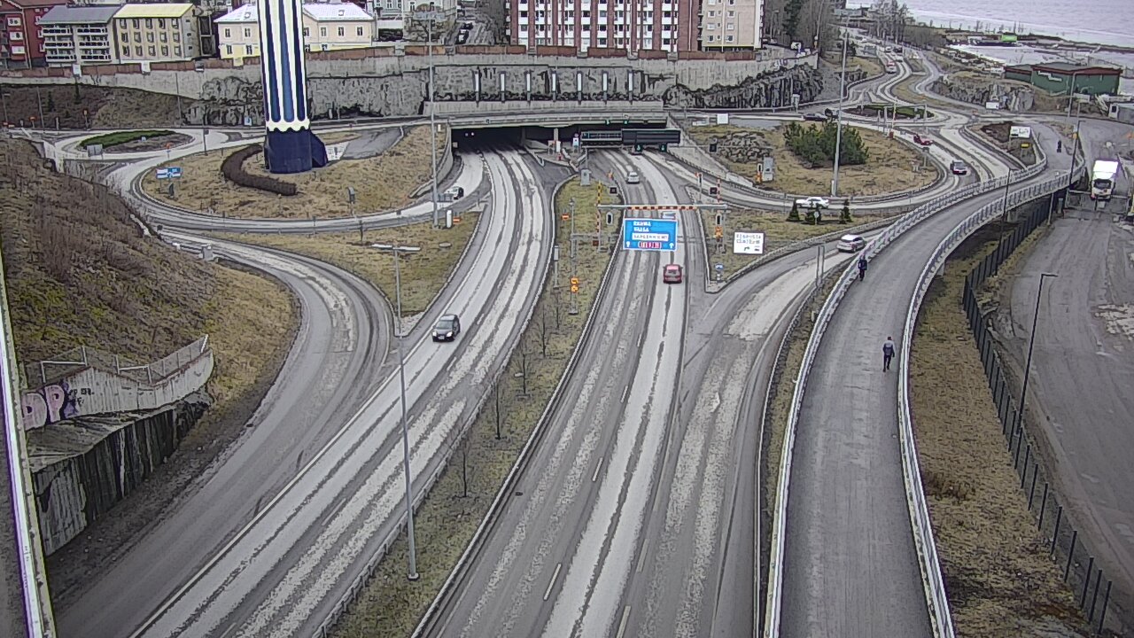 Weather Camera Image Road 12 Tampere, Rauhaniemi, Tampere, Pirkanmaa