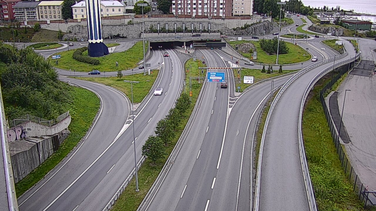 Weather Camera Image Väg 12 Tammerfors, Rauhaniemi, Tampere, Pirkanmaa