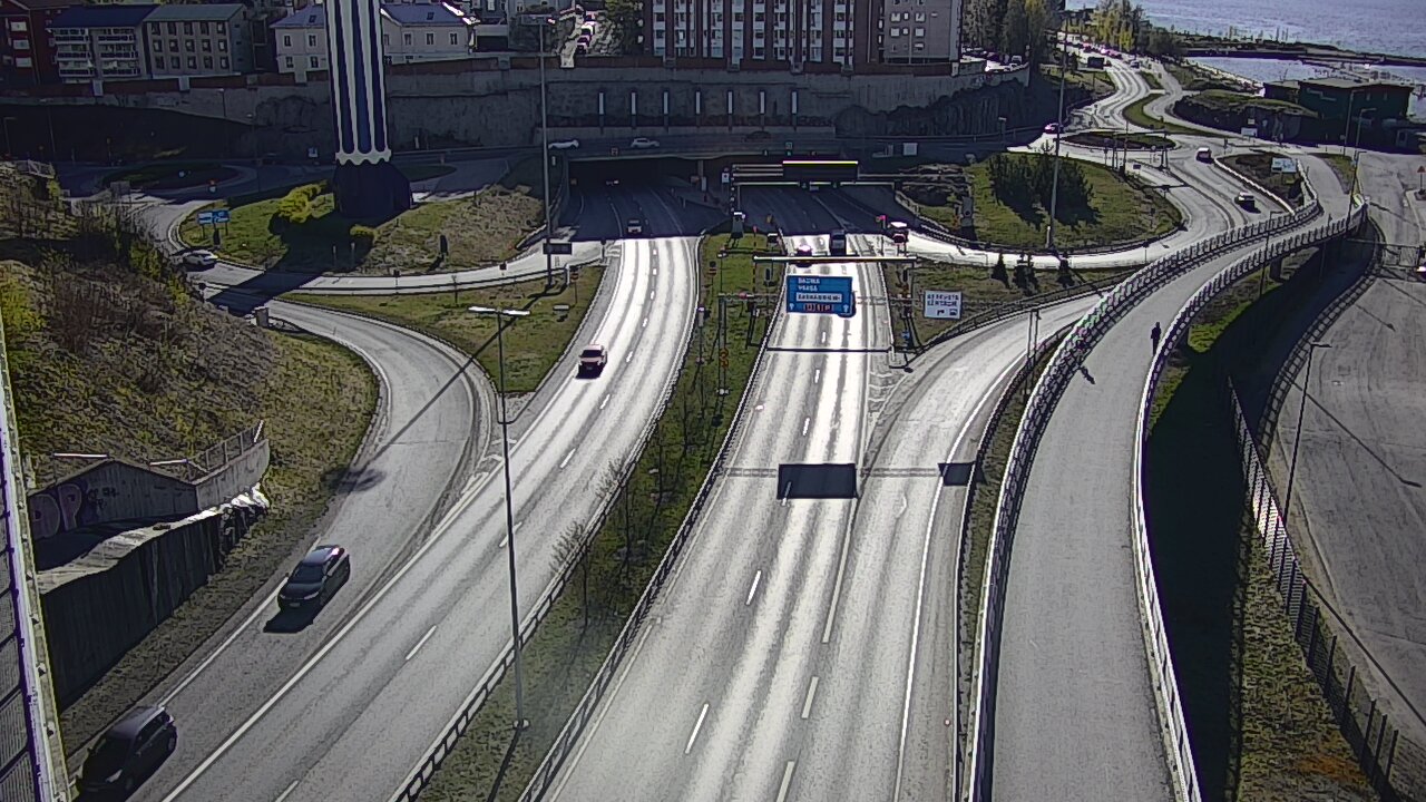 Weather Camera Image Väg 12 Tammerfors, Rauhaniemi, Tampere, Pirkanmaa