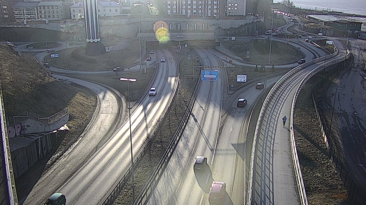 Weather Camera Image Road 12 Tampere, Rauhaniemi, Tampere, Pirkanmaa