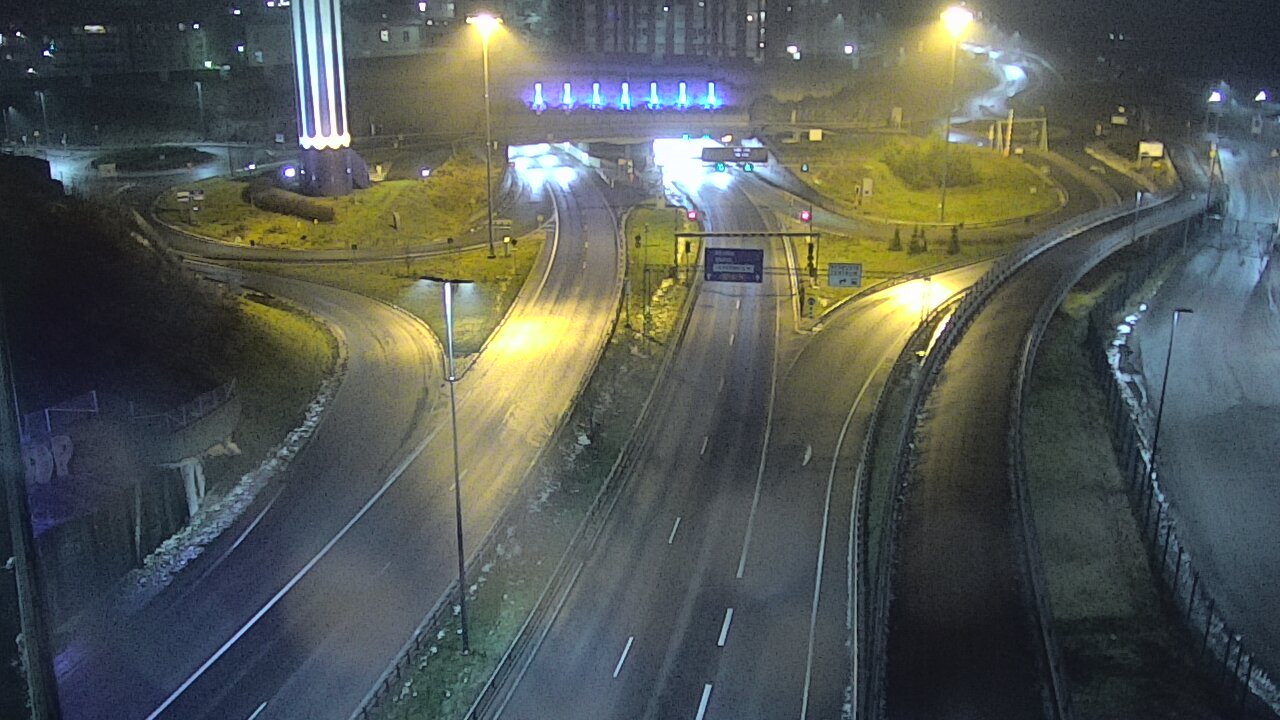 Weather Camera Image Road 12 Tampere, Rauhaniemi, Tampere, Pirkanmaa