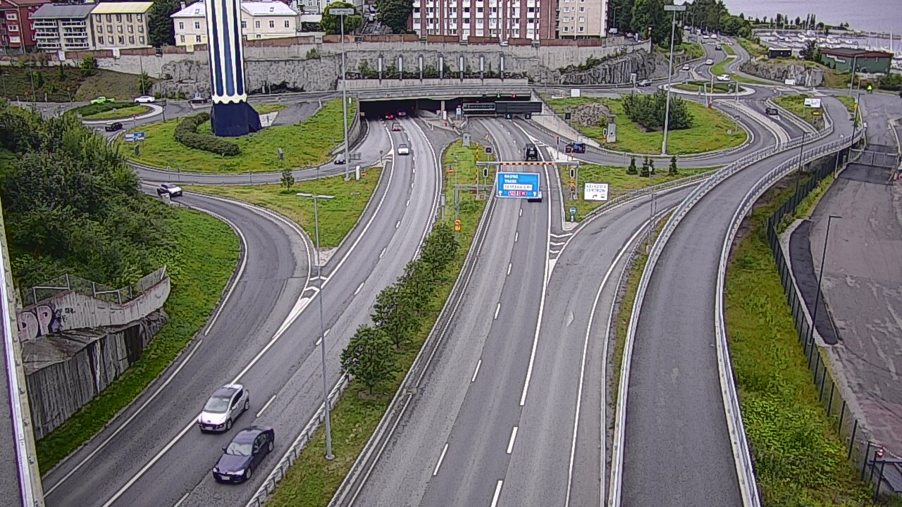 Weather Camera Image Väg 12 Tammerfors, Rauhaniemi, Tampere, Pirkanmaa