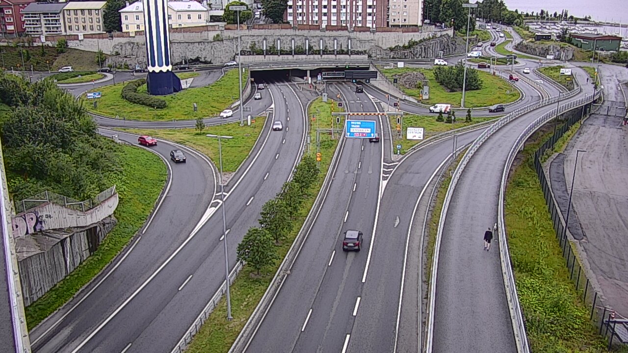 Weather Camera Image Väg 12 Tammerfors, Rauhaniemi, Tampere, Pirkanmaa