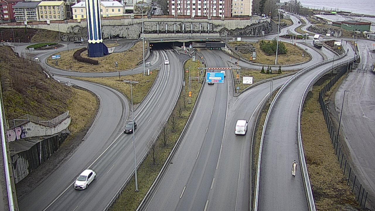 Weather Camera Image Road 12 Tampere, Rauhaniemi, Tampere, Pirkanmaa