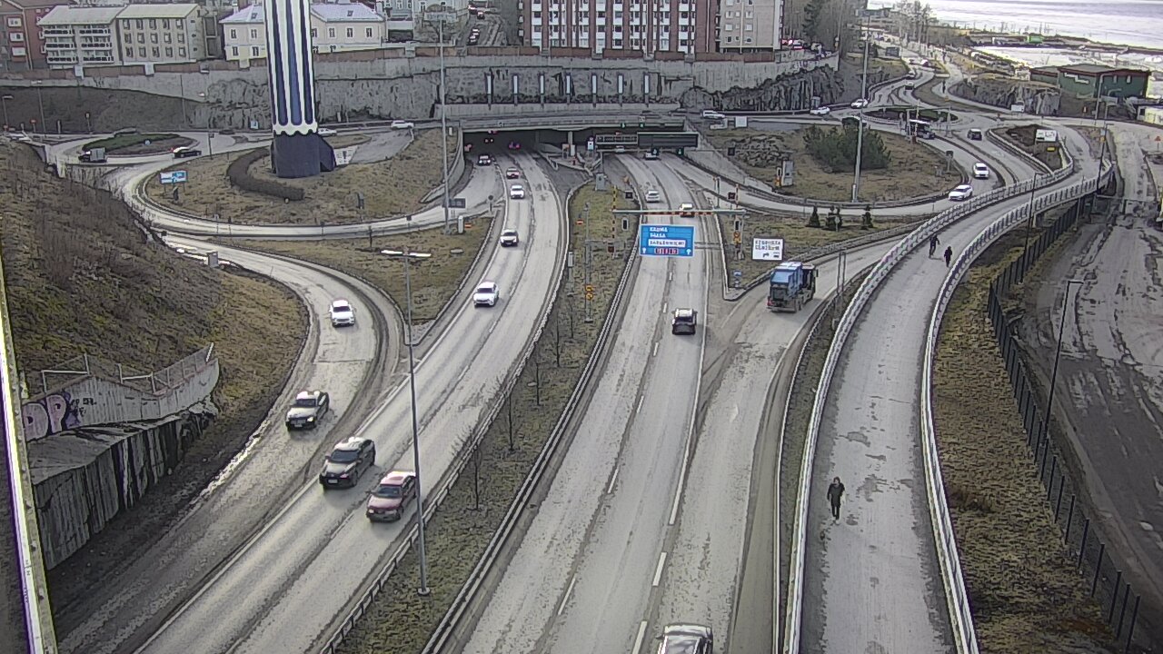 Weather Camera Image Road 12 Tampere, Rauhaniemi, Tampere, Pirkanmaa