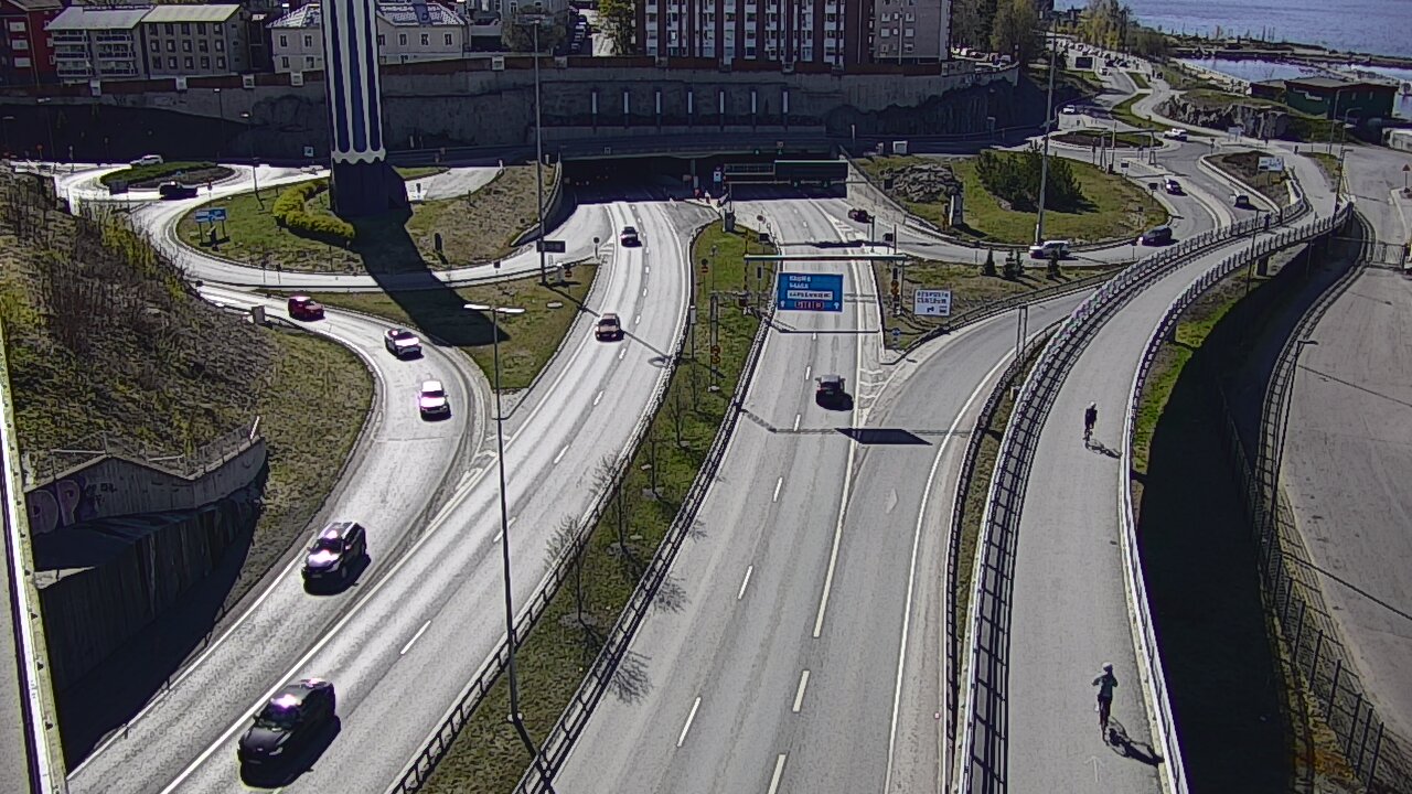 Weather Camera Image Väg 12 Tammerfors, Rauhaniemi, Tampere, Pirkanmaa