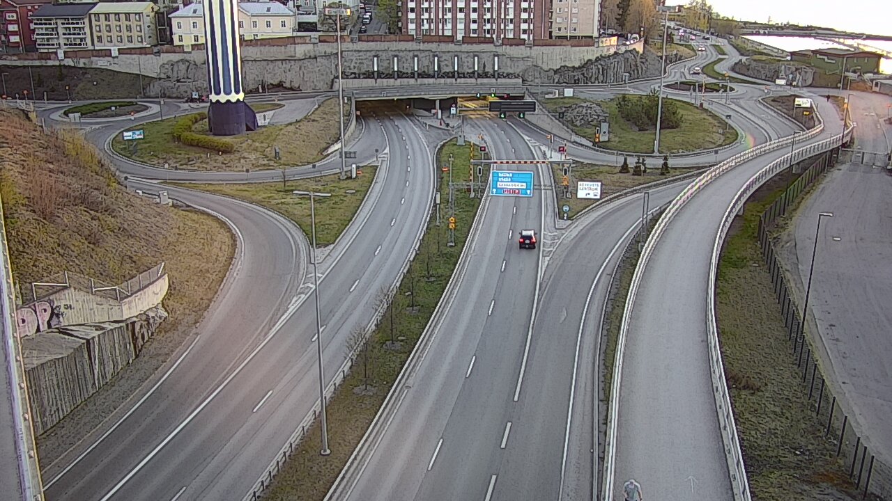 Weather Camera Image Väg 12 Tammerfors, Rauhaniemi, Tampere, Pirkanmaa