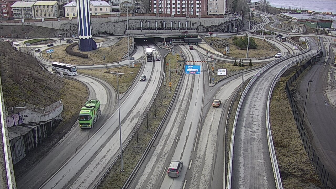 Weather Camera Image Road 12 Tampere, Rauhaniemi, Tampere, Pirkanmaa