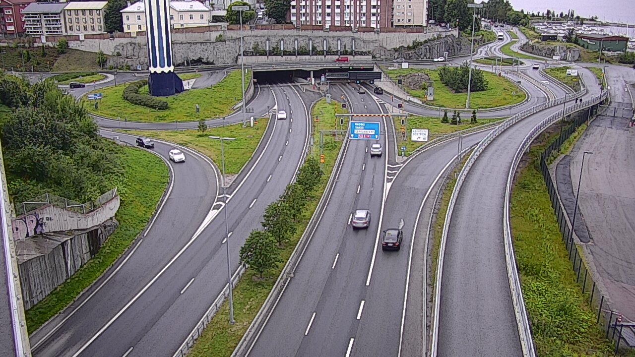 Weather Camera Image Väg 12 Tammerfors, Rauhaniemi, Tampere, Pirkanmaa