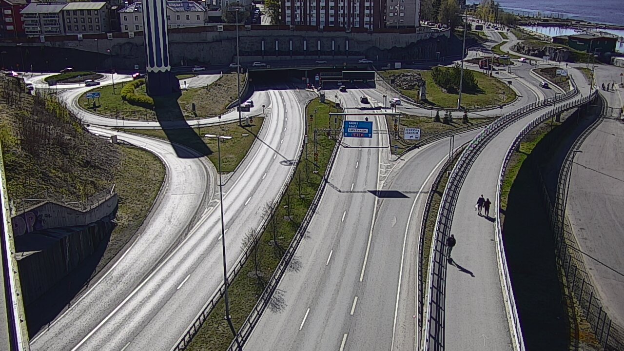 Weather Camera Image Väg 12 Tammerfors, Rauhaniemi, Tampere, Pirkanmaa