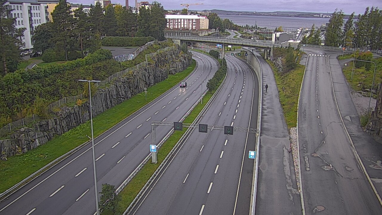 Weather Camera Image Road 12 Tampere, Marjatansilta, Tampere, Pirkanmaa