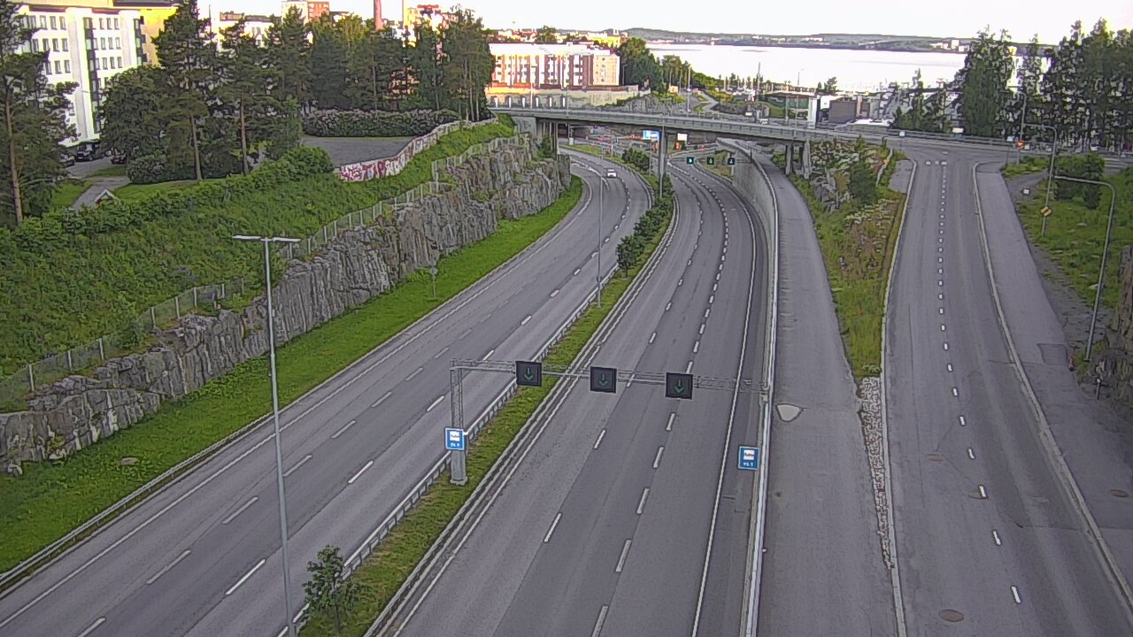 Kelikamerat Kuva Tie 12 Tampere, Marjatansilta, Tampere, Pirkanmaa