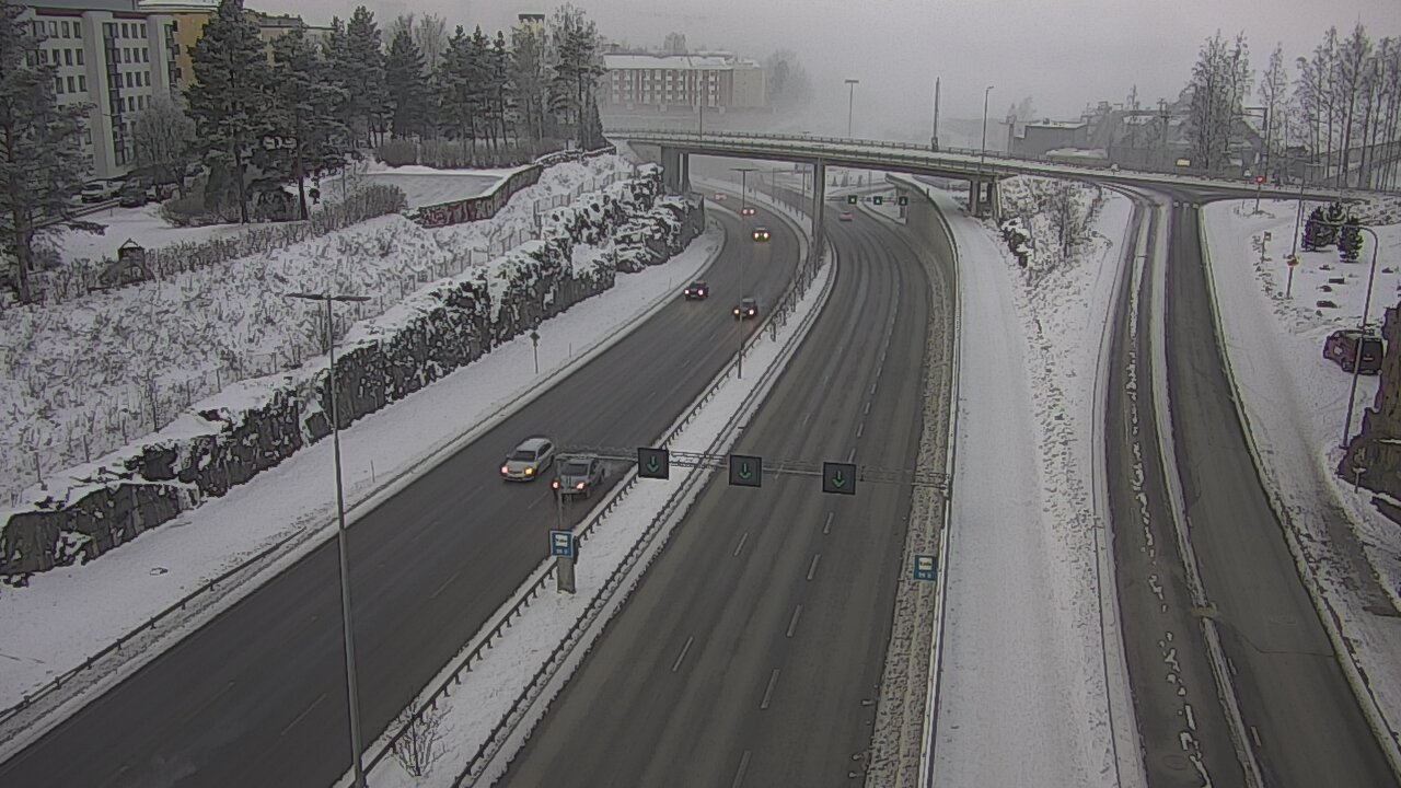 Weather Camera Image Road 12 Tampere, Marjatansilta, Tampere, Pirkanmaa