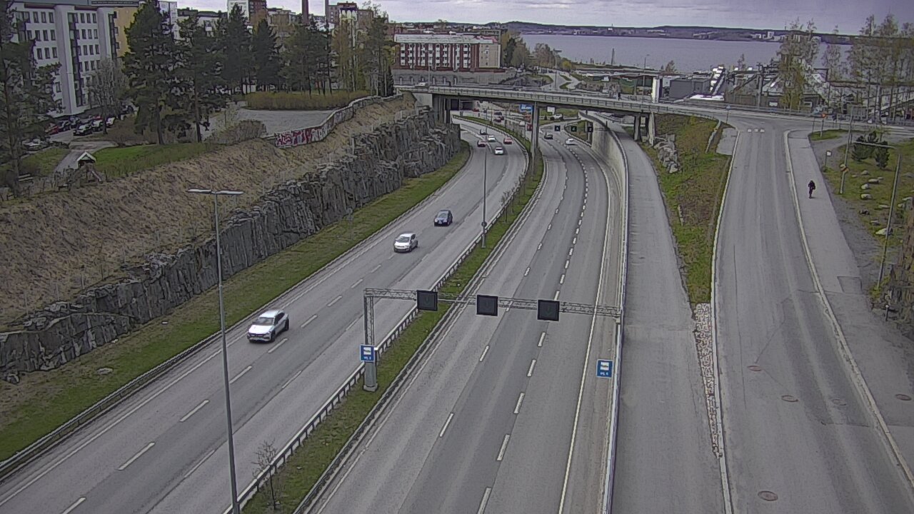 Weather Camera Image Road 12 Tampere, Marjatansilta, Tampere, Pirkanmaa