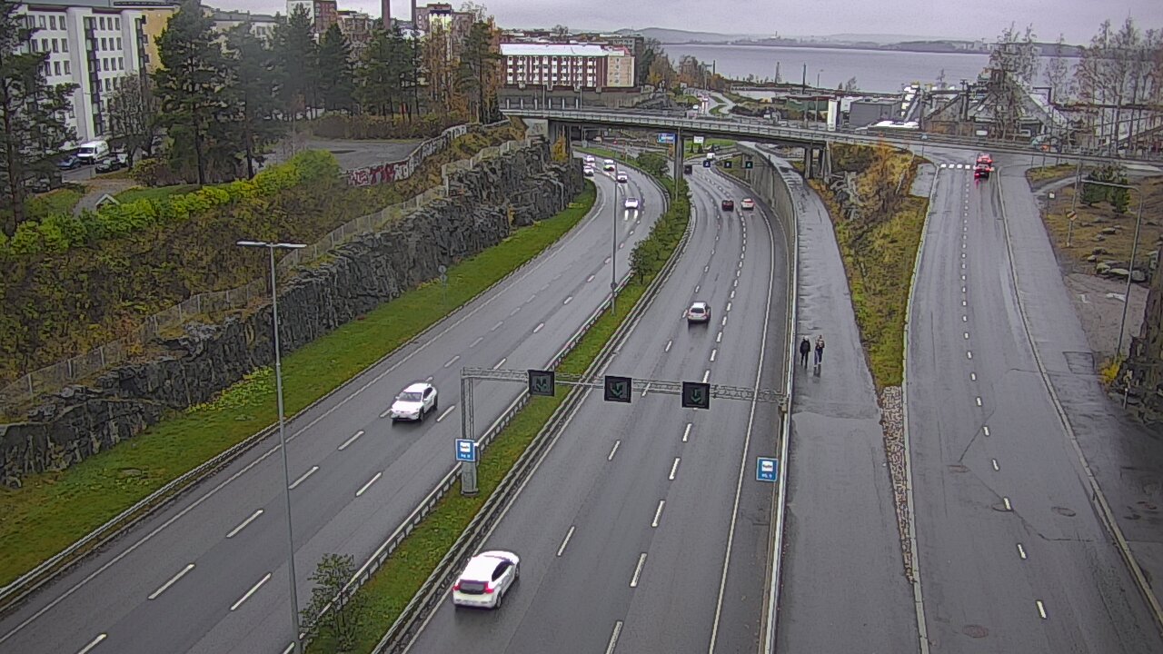 Weather Camera Image Road 12 Tampere, Marjatansilta, Tampere, Pirkanmaa