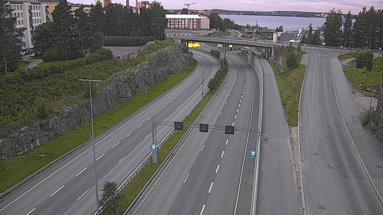 Weather Camera Image Road 12 Tampere, Marjatansilta, Tampere, Pirkanmaa