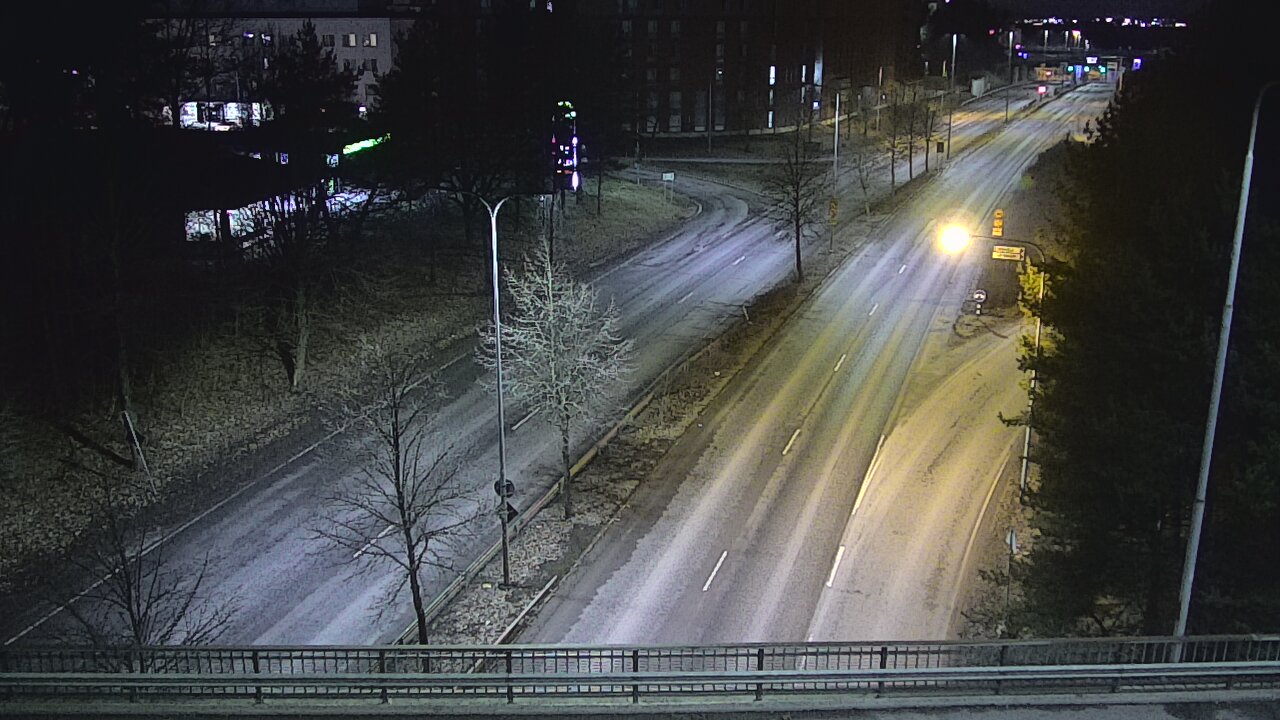 Weather Camera Image Väg 12 Tammerfors, Kalevan puistotie, Tampere, Pirkanmaa